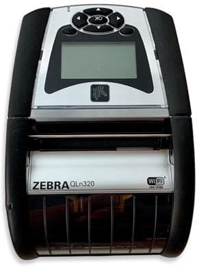 Zebra QLn320 Mobile Barcode Label Printer | Wireless Bluetooth and WiFi | 3 Inch, Direct Thermal, Belt Clip, Charger (Renewed)