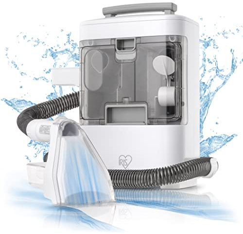 IRIS USA - Máquina limpiadora de manchas sin productos químicos de 500 ml para alfombras y tapicería, con cable, ligera, portátil, quitamanchas para mascotas, limpieza profunda, escaleras, sofá,