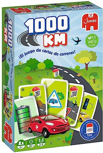 Jumbo 1000km - Juego de Cartas Familiar - A Partir de 6 años