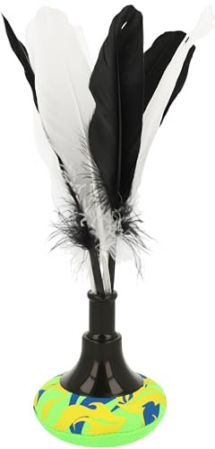 Sunflex® Neopren Peteca Flames Firegreen | weiches und leichtes Handschlagspiel für den Strand und den Park | extrem Robustes Rückhandspiel und für Jede Altersgruppe