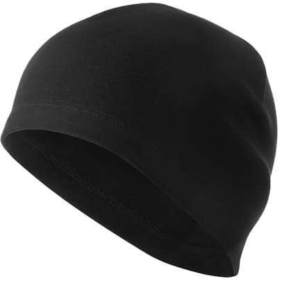 GEAR WEAR Fahrradmütze,Umweltfreundliche Leichte Weiche Warm Gefüttertes Fleece Dünne Beanie Mütze zum Joggen Ski Wandern Snowboarden Klettern Motorrad Sportmütze für Damen und Herren Winter