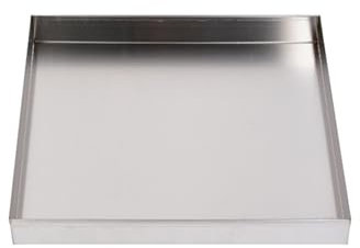 Acciaio Inossidabile 304 Vaschetta Raccogli Condensa Climatizzatore, Rinforzato e Rinforzato Saldatura, Vassoio di Raccolta per Uso Domestico e Commerciale(10 * 10cm)