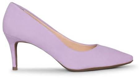 Escarpins à Talon Aiguille en Daim Violet, EU 39