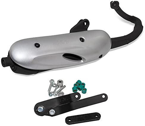 Sistema de Escape sito Plus para Kymco People 50/Dink 50 AC/Super 9 AC/Yup 50, con Certificado E