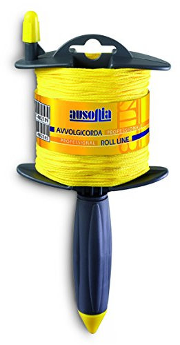 AUSONIA - 48213 ENROULEUR PROFESSIONNEL CLÉS DE CABLE 100 MT X 1,5 MM