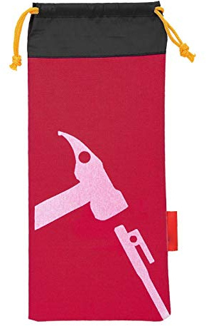 Alomejor Tent Peg Bag,Portable Storage for Camping Gear,Tent Stakes Pouch Lightweight Organizer for Hikers Campers Backpackers Festival Goers