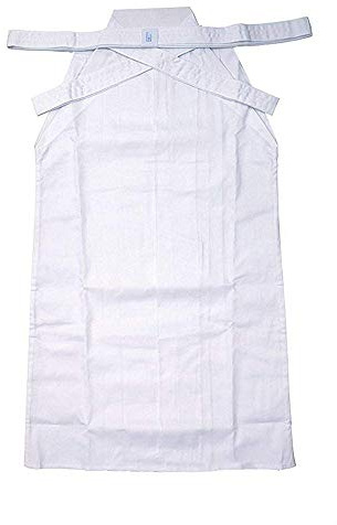 Rubruan Kendo Kenjutsu Uniforme pour arts martiaux - Costume de karaté japonais traditionnel - Aïkido - Pantalon pour homme et femme (XXL, blanc)