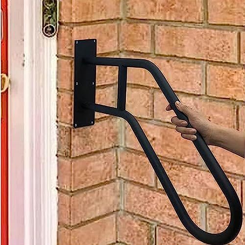 LQSYBHD Barandilla para Personas Mayores,Pasamanos para Escalones Exteriores, Pasamanos para 1-3 Escalones, Barandilla de Escaleras para Terraza de Jardín, Porche y Garaje