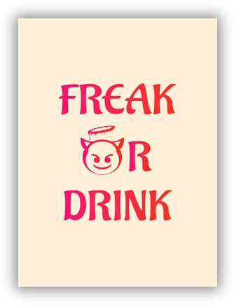 Freak Or Drink Anything But Vanilla Edition – Das verrückteste Trinkspiel für Paare, perfekt für Verabredungen, Geburtstage und Jubiläen – Let's Get Drunk, Wild & Freaky! Valentinstagsgeschenke für