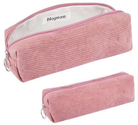 Cute Pencil Case, Corduroy Aesthetic Pencil Case for Girls Boys, Pen Pouch, Pencilcase，Simple Stationery Pen Case, Makeup Bag, Portable Pencil Pouch, Pencil Cases for Women Teenage College Exams