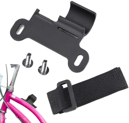 Vitsrisea Pompe - Pompes à air Fixation Porte du cadre, pour vélo longue distance, porte-bagages de support robuste pour cadre de diamètre d'environ 2 cm