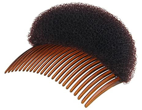 Clip para peinar el cabello con volumen, herramienta para insertar el cabello, accesorios multifuncionales con peine para peinado instantáneo (marrón), 1 ud.