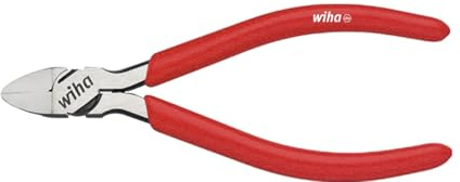 Wiha plast – sidoklippare klassisk med öppningsfjäder utan Wate (37403) 160 mm