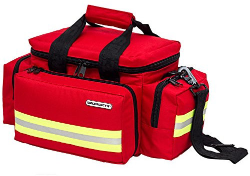 Elite Bags LIGHT BAG Notfalltasche 44 x 25 x 27 cm in 2 Farben, Farben:Rot
