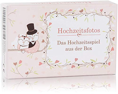 Spielehelden Hochzeitsfotos: Tolles Foto Game zur Hochzeit – Hochzeitsspiel mit kreativen Fotoaufgaben für die Gäste – Außergewöhnliche Hochzeitsgeschenke