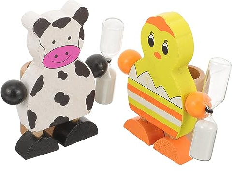 NIYANGLE Timer a Clessidra Da 3 Minuti Per Bambini Con Porta Spazzolino Da Tavolo Multifunzione Timer Visivo Per Igiene Orale E Conto Alla Rovescia