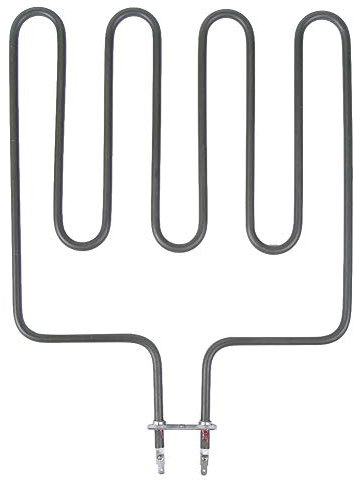 aqxreight Élément Chauffant de Sauna, élément Chauffant électrique pour Poêle de Sauna, Composant D'élément Chauffant de Sauna à Chaleur Droite en Acier Inoxydable (SCA-2000W)