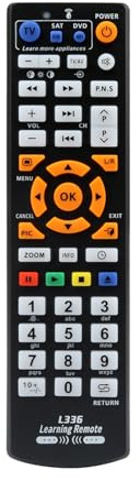 1st Universal Smart L336 IR-fjärrkontroll med inlärningsfunktion Kopiera for TV CBL DVD SAT STB DVB HIFI TV-BOX VCR STR-T