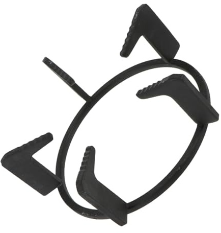 FONDOTIN Support de Cuisinière Fonte Épaisse Antidérapante pour Wok et Casseroles Anneau Stable sans Odeur Accessoire de Cuisson Domestique et Professionnel