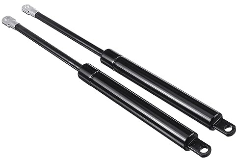 Amortiguadores de Gas Universales 2uds – Longitudes 36/40/45/50/55cm,450N/750N/1000N/1200N – Soporte de Maletero,Capó,Portón Trasero y Almacenamiento para Coche, Autocaravana y Autobús(50cm,450N)