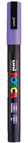 Uni-Ball Posca Fine Bullet Tip Marker - Lilac