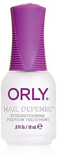 ORLY Nail Defense, Strengthening Protein Treatment, for Splitting/Peeling Nails 18ml