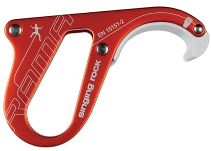 Singing Rock Rama Assisted Breaking Belay Device, Orange