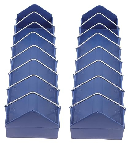 DRESSOOS 2pcs Pigeon Feeder Trough Anti-spill Plastic Feeding Trough 40cm Bird Food Container for Pigeon Cage