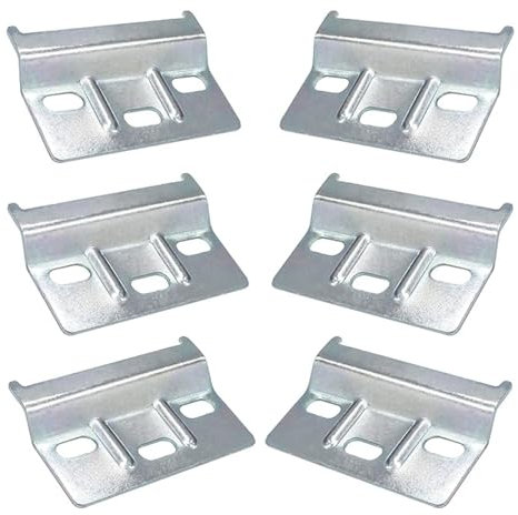 6 Piezas Soporte de Montaje en Pared para Gabinete de Cocina, Soportes para Gabinetes de Cocina, Placa Muebles Placa Trasera de Fijación, para Placa de Suspensión de Armarios de Montaje en Pared