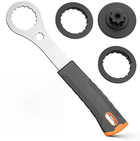 Centerlock, chiave centrale per bicicletta, compatibile con Shimano Hollowtech II/BB9000/BBR60/RaceFace/Cinch/RotorBSA30/Hawk Racing/BB3086M, per riparazioni di biciclette