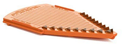 Börner Inserto lama per V1, V3 e V6 (4,5mm) • Inserto per Affettaverdure (Mandolina a V) • Taglia Verdure a Julienne e Cubetti • Accessori per Mandolina Professionale • Colore: Arancione