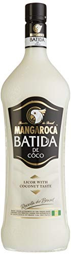 Mangaroca Batida de Côco (1 x 1 l) 16% vol. - cremig-süßer Kokoslikör, ideal als Basis exotischer Longdrinks, Cocktails oder pur auf Eis