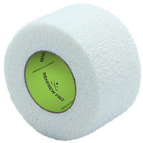 Renfrew Stretchrap Grip Tape Scapa Hockeyschläger, 1 Rolle (3,8 cm/6 m, weiß)