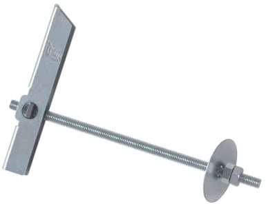 INDEX Fixing Systems BAESM04 [ [BA-ES] Basculante por gravedad para la fijación de elementos ligeros en falsos techos/GRAVITEX. Espiga (M4 Ø12), diámetro de 12 mm, Set de 50 Piezas