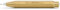 Kaweco 10000923 Brass Sport Druckbleistift 0.7mm HB I Minenbleistift aus hochwertigem Messing I Edler Druckminenbleistift 10,5 cm klassisches Design - ideales Taschenformat I Druck-Bleistift nachfüllbar
