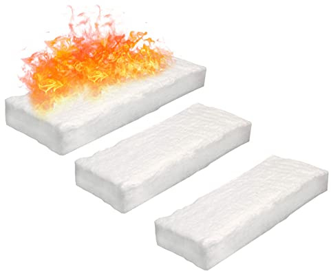 15pc Ceramic Sponge For Bioethanol Fireplace Interior Gel calcium-magnesium-silicate fibres Firplace Firebox Safety Bio Fire