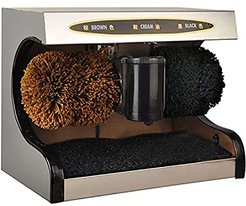 Electric Shoe Polishers Home Electric Shoe Polisher, Small Automatic Metal Leather Shoe Shiner Machine, Multipurpose Leather Care Kit,Gold 56Sensational