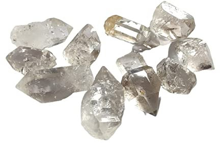 DQFOCPHHAA 100g Natural Clear Crystal White Quartz Cluster Points Pillar Column LIUZIIHAYIN