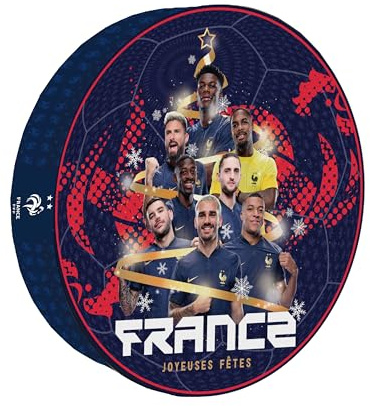 Cinereplicas FFF - Calendrier de l'Avent Deluxe Équipe de France de Football - Licence officielle