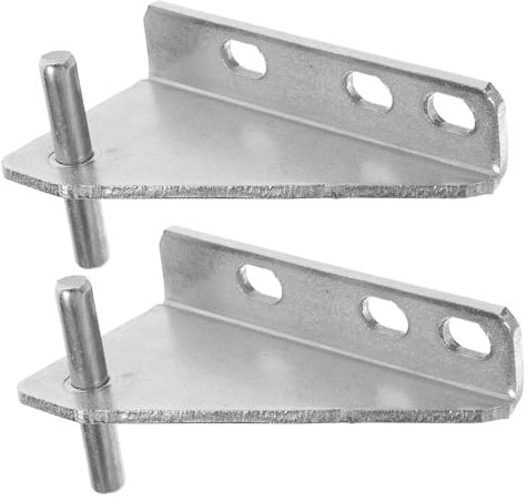 VILLCASE 2pezzi Cerniera Per Congelatore in Acciaio Inossidabile Cerniera Per Porta Frigorifero Sostitutiva Per Congelatore Accessorio Riparazione Per Porta Professionale