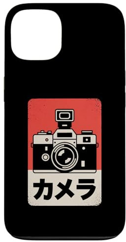 Appareil photo reflex analogique japonais vintage Coque pour iPhone 13