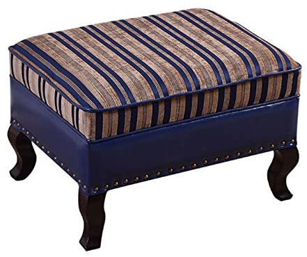 Träbänk For Entrén Med Sammetssits, Modern Accentfotpall For Sovrum, Vardagsrum, Studentrum(B,28x18x16inch)