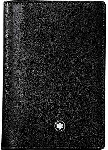 Montblanc Meisterstück Kreditkartenhülle, 10 cm, Schwarz