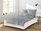 Irisette Twist 8626 Satin Bettwäsche Bügelfrei I Größe 135x200 cm I Farbe 12 Grafit