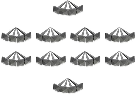 Infinity Decor Forgiato a mano tradizionale antico antico rustico Clavos Vintage vittoriano testa in ferro battuto nero chiodo artigianato legno porta mobili borchie 1 kg