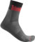 CASTELLI 4523027-030 BLOCCO 15 SOCK Socks Men's Dunkelgrau M