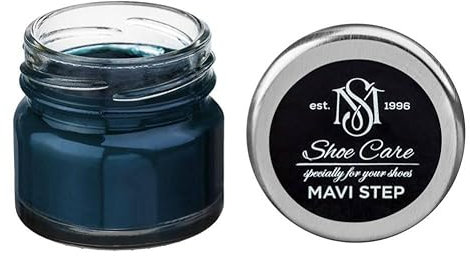 MAVI STEP Multi Oil Balm Suede & Nubuck Renovator Cream - 158 Dark Grey Blue
