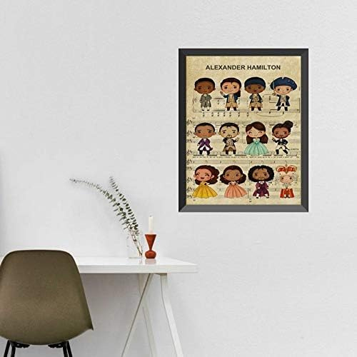 Bioprocess Alexander Hamilton Poster Hamilton Musical Poster Hamilton Characters Poster Hamilton Broadway Poster Alexander Hamilton Fan Gift Funny Gift Metal Signs 8x12 inch