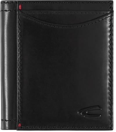 camel active Leder Geldbörse Salamanca Card Wallet Black schwarz