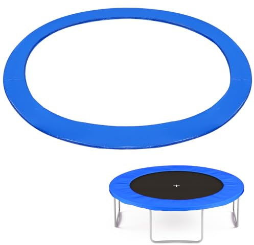 QWORK® Trampolin Randabdeckung, Trampolin Abdeckung, Federabdeckung für Trampolin Ø 396 cm, Randschutz Schutz, Trampolinzubehör